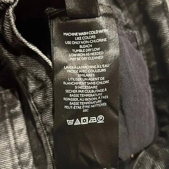 We The Free Frank Dad Jean in Black Size 25 - Picture 8 of 10